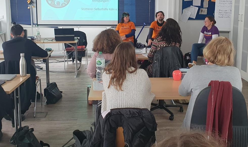 Besuch der Logopädiestudenten der Universität zu Köln